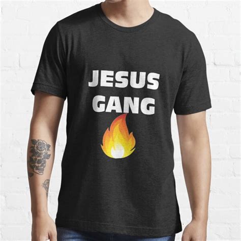 Jesus Gang T Shirt By Benloaded44 Redbubble