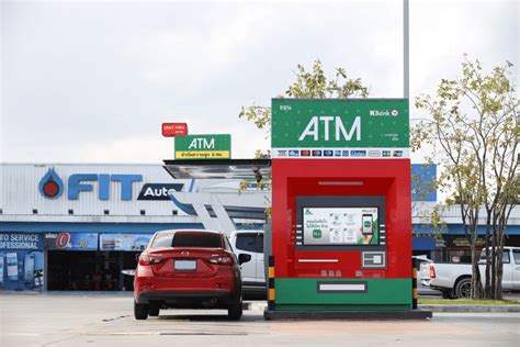 KBank ATM Drive-Thru Opens at Borommaratchachonnani PTT Station