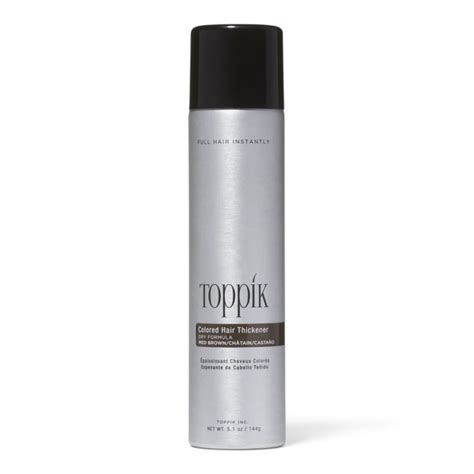 Toppik Colored Hair Thickener Spray 5 Color Options — Bauman Medical