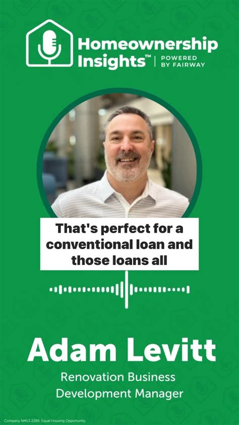 Adam Levitt Talks Renovation Loans Depending On Your Situation And