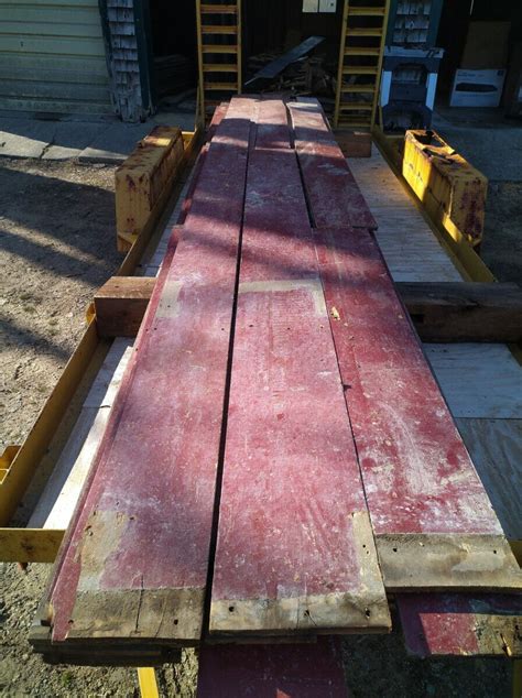 Reclaimed Wide Plank Antique White Pine Flooring Old Wood Workshop