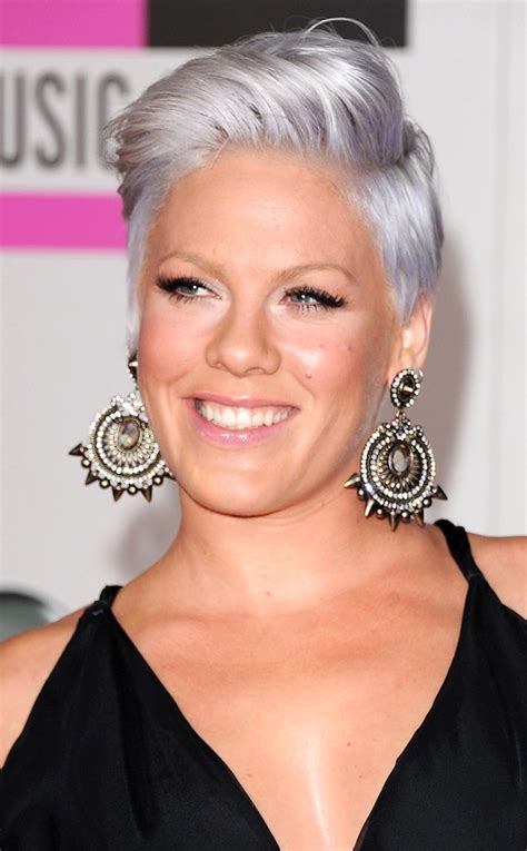 Pink From Stars Who Dyed Their Hair Gray E News
