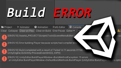 No Error But Compiler Error While Building Unity Game Youtube