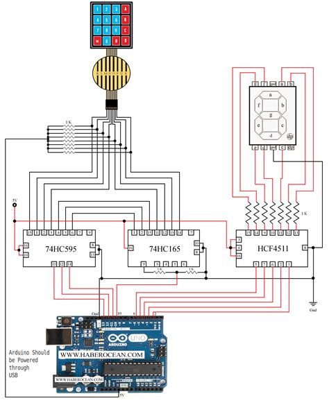 Arduino Mega Circuit Diagram