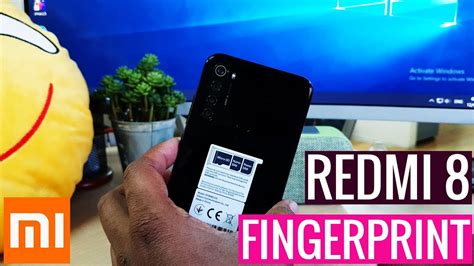 How To Add Fingerprint In Xiaomi Redmi Note 8 Fingerprint Sensor