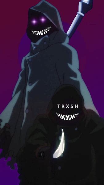 Moon Girl Trash Gang Art аниме Edit Night Trxsh Black Anime Hd