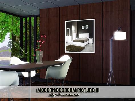 The Sims Resource Modern Bedroom Picture Iii