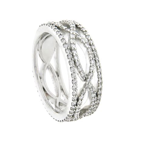 Diamond Lace Ring Eternity Rings Diamant Dublin