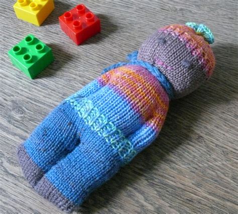 Babysocken sind perfekt, um das restliche garn zu. gk kreativ: Stricken - Glückspüppchen aus Wollresten