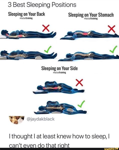 3 Best Sleeping Positions Sleeping On Your Side Ithought I At Least