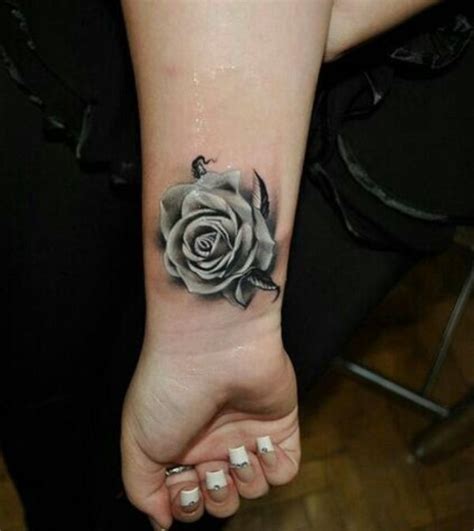 The 25 Best Rose Wrist Tattoos Ideas On Pinterest Small Rose Wrist