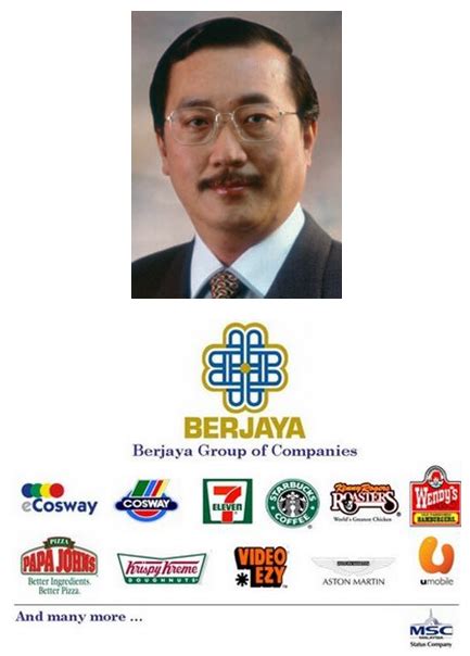 Tan said that he was attracted by the idea and decided to pursue this dream of opening a mcdonald's franchise in malaysia. Profile of ONE Billionaire in Malaysia ~ MILLENIUM AGROFARM