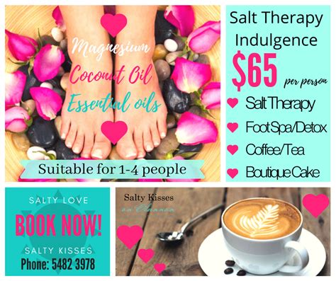 Salt Therapy Pamper Packages Gympie