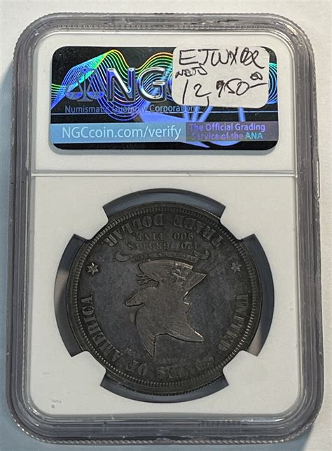 1873 Silver Trade Dollar J 1315 Ngc Pf 65 Cac Ebay