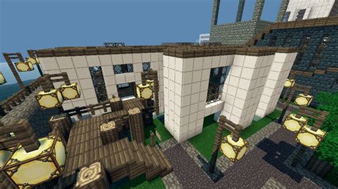 Modern Wool House Minecraft Project