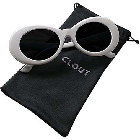 Ltdcommerce Clout Goggles Hypebeast Oval Sunglasses Mod Style Kurt