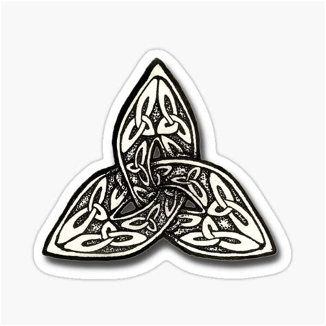 Celtic Trinity Knot Sticker By Sladeside Redbubble