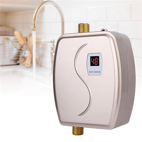 The basic concept of a hybrid hot water heater is a fusion of both electrical and gas technology involved in a heater. 3800W Mini Electric Tankless Instant Hot Water Heater ...