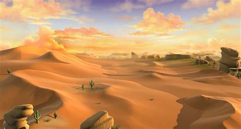 Pin By Zeke Lemisera On Dnd Desert Scene 3d Model Landscape