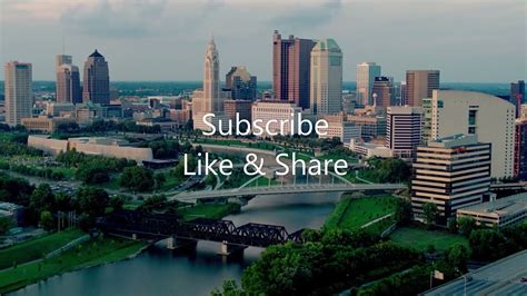 Columbus Ohio 4k USA Ultra HD Drone Film From Above YouTube