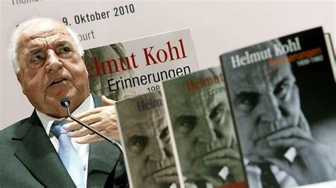 Streit Um Helmut Kohls Tonbänder Sein Wort Gehört Ihm