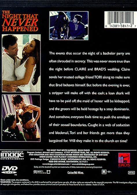 Night That Never Happened The DVD 1997 DVD Empire