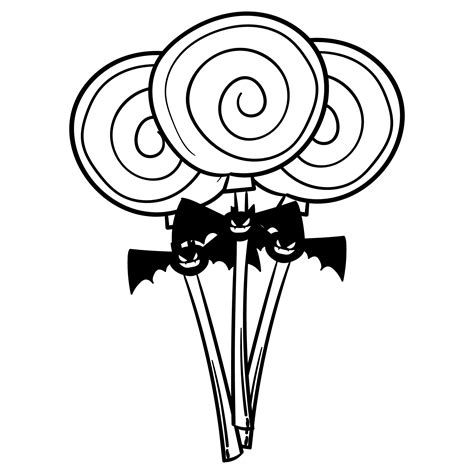 15 Best Halloween Candy Coloring Pages Printable - printablee.com