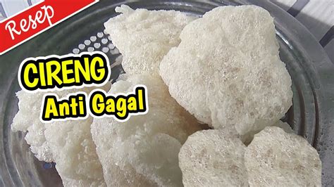 Untuk membuat cakwe yang renyah di luar dan kenyal di dalam, anda membutuhkan 5 cangkir tepung terigu. RESEP CIRENG ANTI GAGAL - TEKSTUR RENYAH DAN GURIH - YouTube