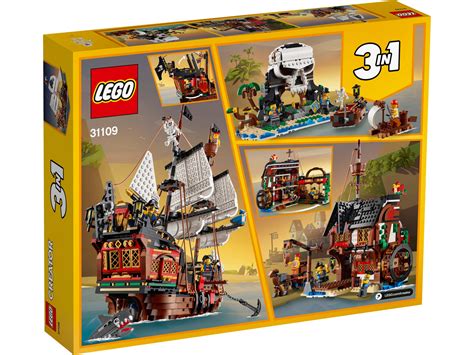 Dün 23:55panelkirtasiye 8,0 3 lego creator pirate ship 31109. LEGO Creator Summer 2020 Pirate Ship (31109) High Quality ...