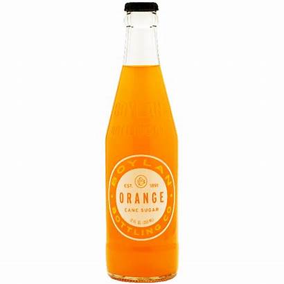 Boylan Orange Bottling Soda Cane Glass Bottles