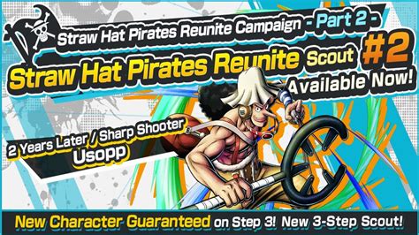 2 Years Later Usoppstraw Hats Pirates Reunite Scout One Piece