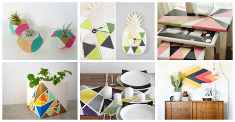 18 Diy Geometric Paint Decorations You Need To See Top Dreamer