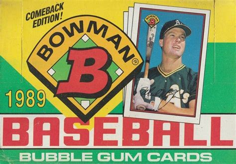 10 most valuable 1989 bowman baseball cards | old sports cards. 10 Most Valuable 1989 Bowman Baseball Cards | Old Sports Cards