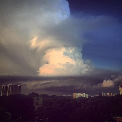 Short reference to supercell thunderstorm; Supercell thunderstorms photographed around the world - Strange Sounds