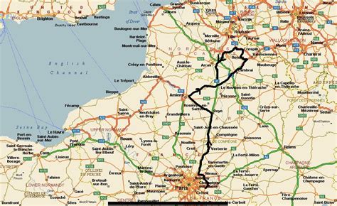 Road Map Of France Recana Masana Gambaran
