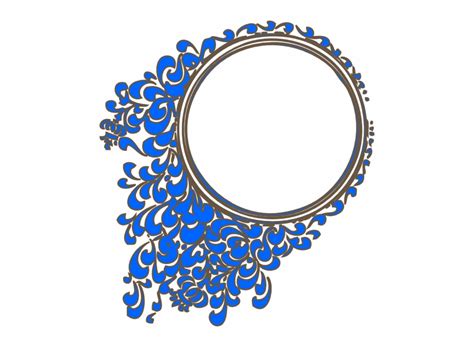 Clipart Info Royal Blue Border Wedding Background