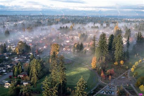 Foggy Fall Days Over Metro Vancouver David Rose Flickr