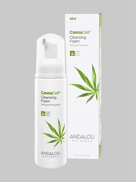 Andalou Naturals Cannacell Cleansing Foam Beauty Universe