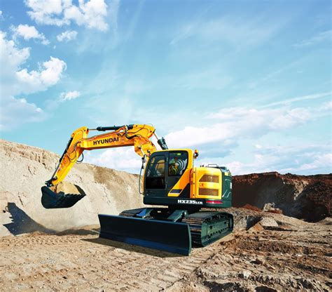 Hyundai Construction Equipment Supplies Wheeled And Tracked Excavators