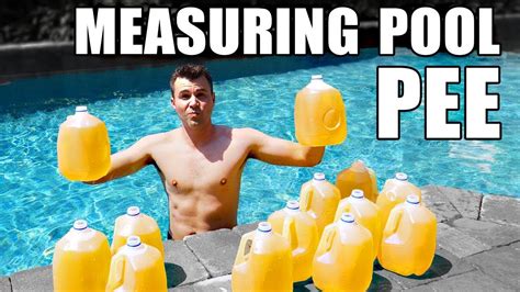 Measuring How Much Pee Is In Your Pool Youtube