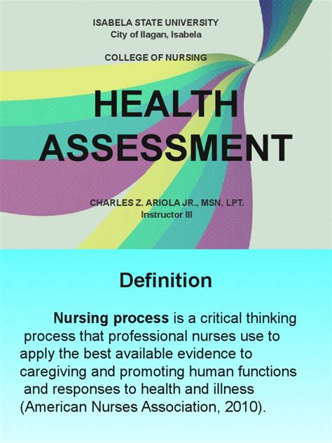 A Comprehensive Guide To Nursing Process Assessment Diagnosis