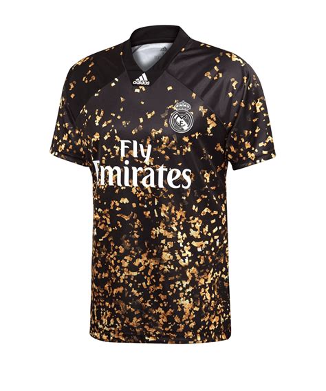 Submitted 2 days ago by mcsk8r. adidas Real Madrid EA Trikot Schwarz Gold Weiss schwarz