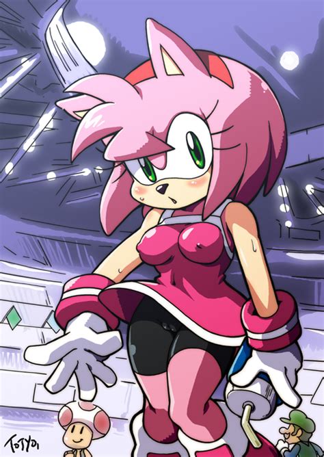 Amy At The Olympic Games Sonic The Hedgehog Fan Art 28188613 Fanpop