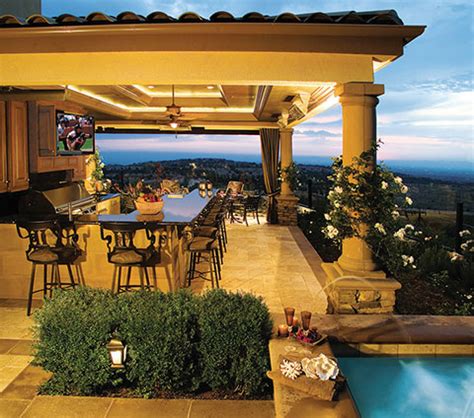 Shop beefeater bbq, alfa pizza ovens, alexander rose rattan furniture. Outdoor Kitchens Part 2 - Luxury Pools + Outdoor Living