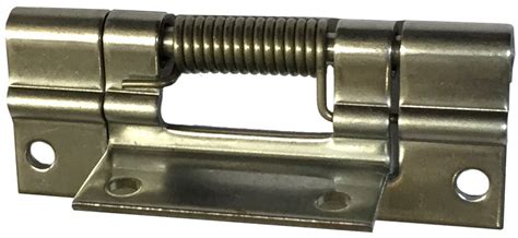 CHARNIÈRE INOX AVEC RESSORT