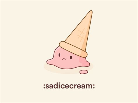 Sad Ice Cream By Cécile L Parker For Honor On Dribbble