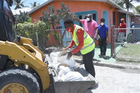 ash collection gets under way in the north barbados advocate