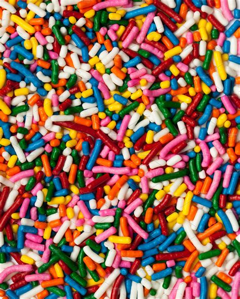 Rainbow Sprinkles Macro Jimmies High Quality Food Images ~ Creative