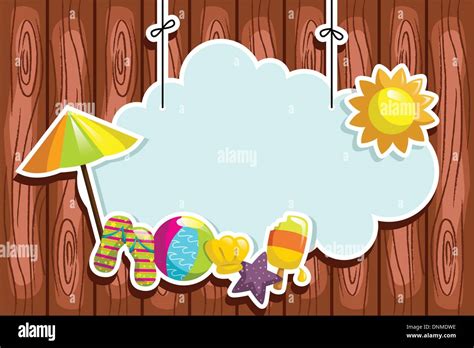 Summer Season Illustration Hi Res Stock Photography And Images Alamy