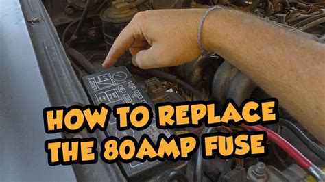 How To Replace The Fusible Link 3rd Gen Toyota Pickup Youtube